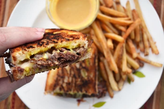 Leftover Pot Roast Grilled Cheese Sandwich -- Yankee Magazine