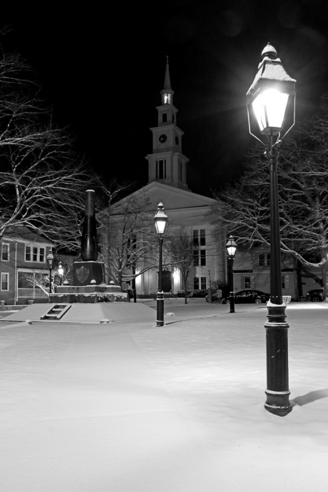 Town Common in Warren, Rhode Island. Send this photo as an e-card. 