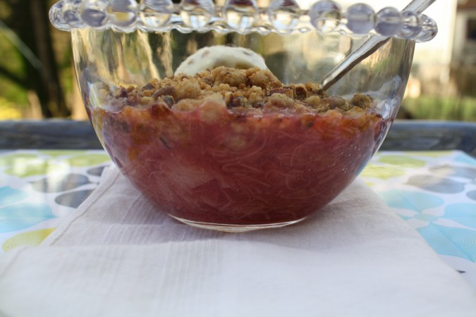 Streusel in a Skillet