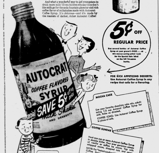 autocrat coffee syrup