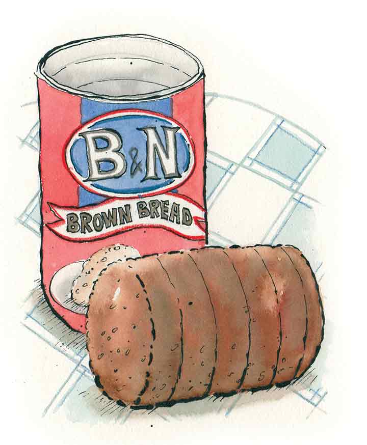 Brown Bread in a CanHow to explain bread that comes in a can, gets cooked in a can, has the texture of a sponge soaked in molasses, and is served with beans? We can’t. If you don’t get it, you don’t. And you’re probably not from around here. DON'T MISS: Brown Bread in a Can