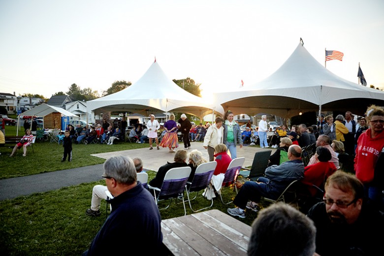 Photographs Acadian Festival in Madawaska New England Today