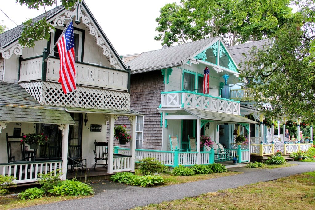 Gingerbread Cottages at Oak Bluffs Campground