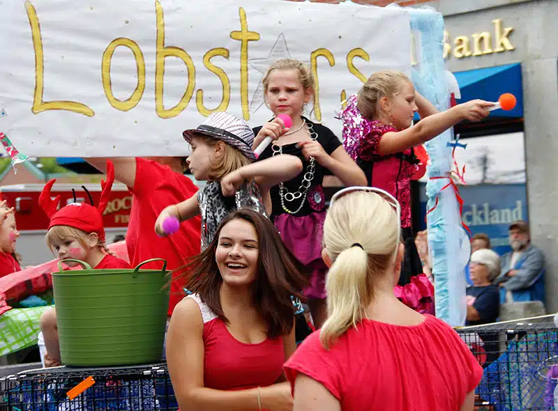 Performers of all ages get into the act.