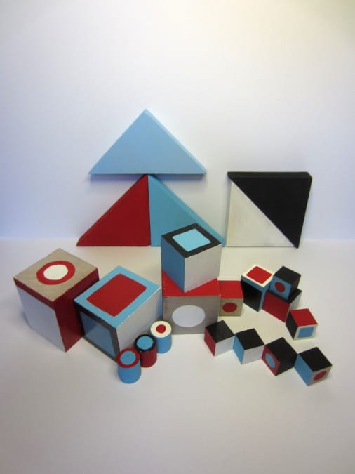 Geometrical blocks in many shapes