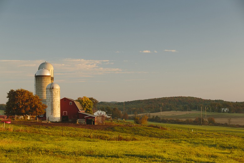 Farm off of Lime Kiln Road in New Haven, VT
