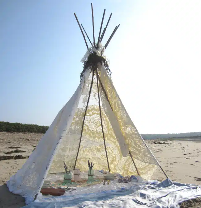 Beach picnic