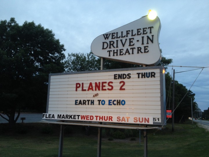 Wellfleet Drive-In Theater Sign