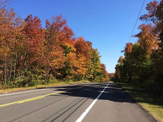 Becket, in Western Massachusetts Had Great Color Last Weekend