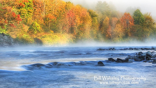 Peak Color Arriving Along the Housatonic River in CT This Past Weekend. 