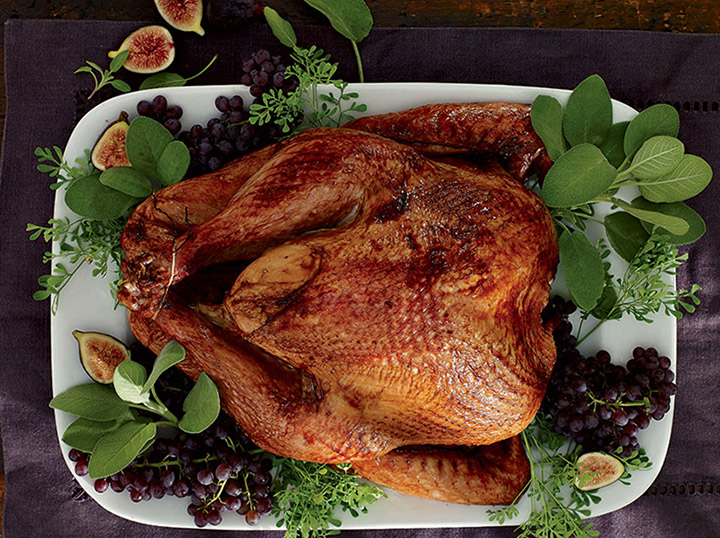 Sam Hayward's Roast Brined Turkey from The Yankee Holiday Cookbook