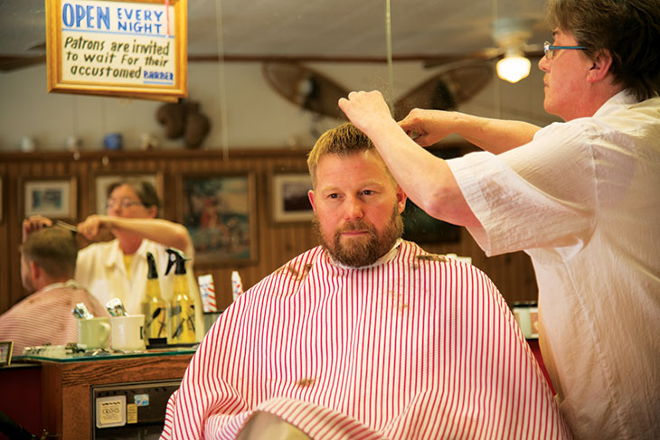For 79 years, Dom’s Barbershop has been taking a little off the top. 
