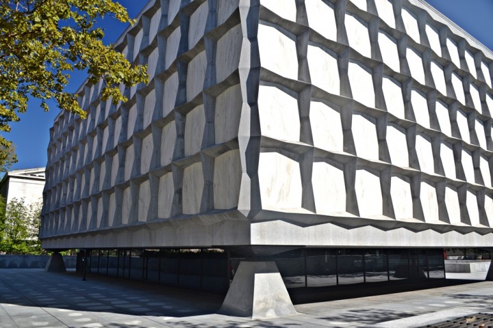 The Beinecke Rare Book and Manuscript Library.