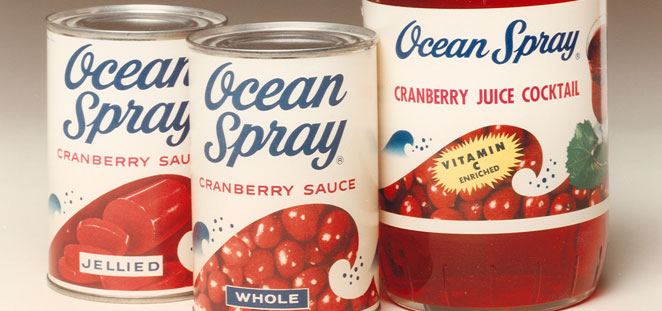 Ocean Spray -- a Thanksgiving classic.