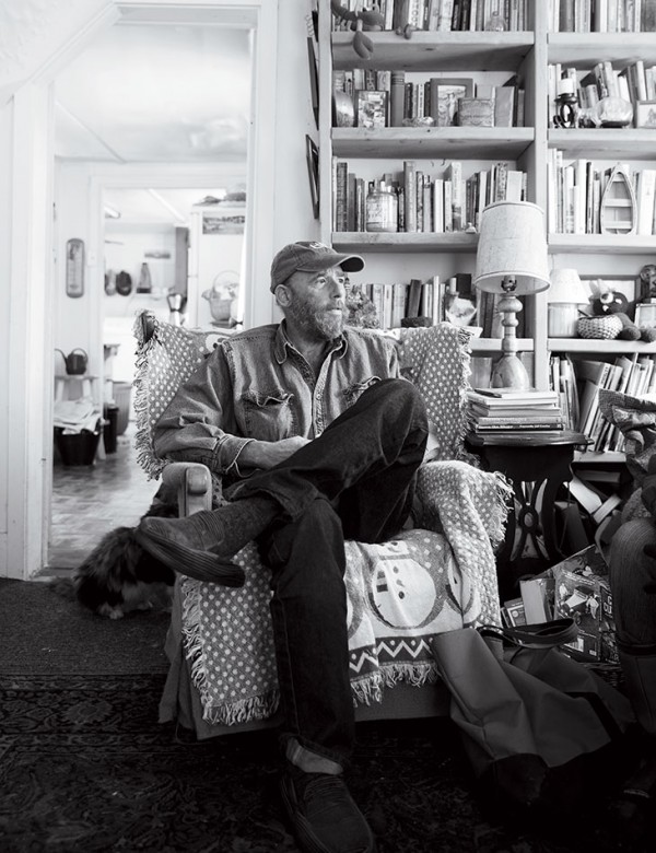 The care that the Sunbeam crew have for the islanders they visit is evident by their commitment to them. For Daley, house calls can range from addressing medical situations to informal check-ins. One of her regulars is Matinicus resident Rick Kohls, seen here in his living room. 