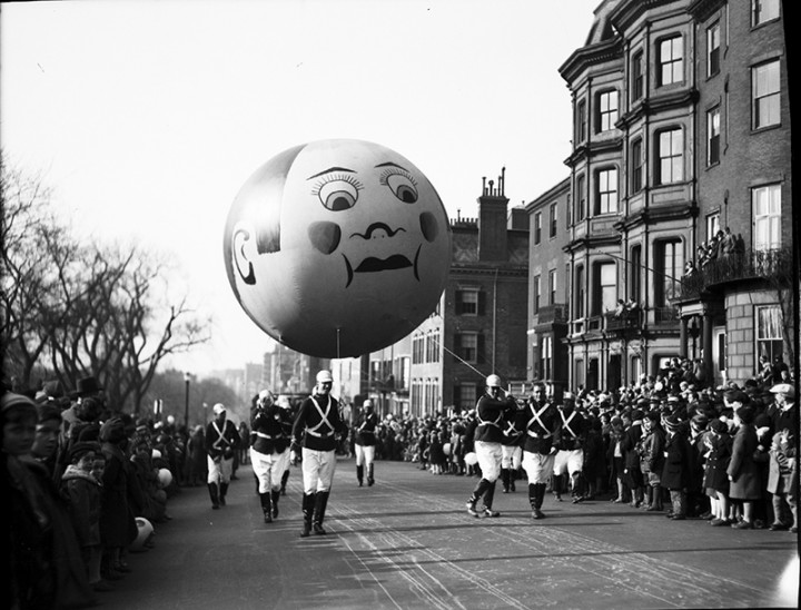 Parade, Boston, Massachusetts, Thanksgiving Day, 1933.