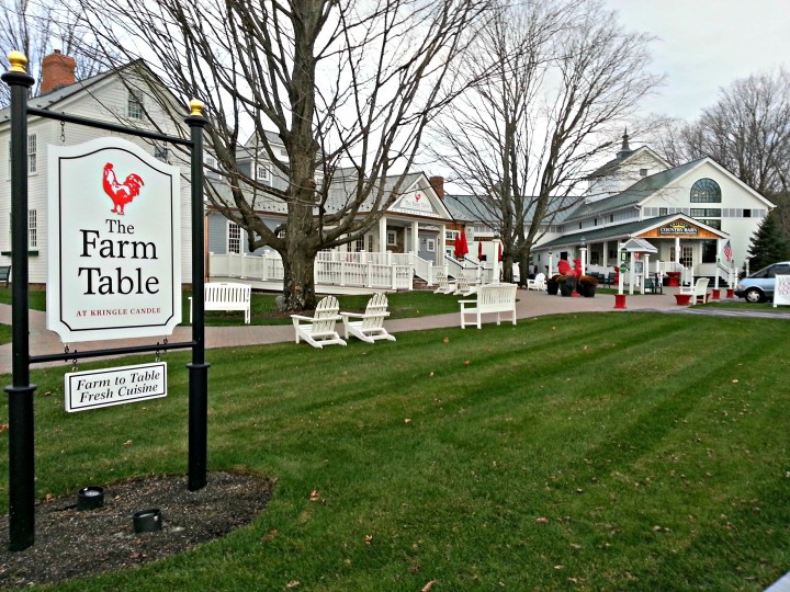 The Farm Table restaurant on the campus of Kringle Candle Company. 