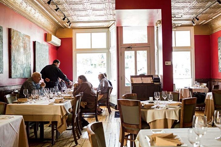 In North Bennington, Pangaea channels an upscale city-restaurant vibe.