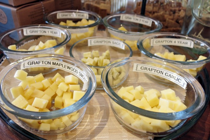 grafton cheese samples