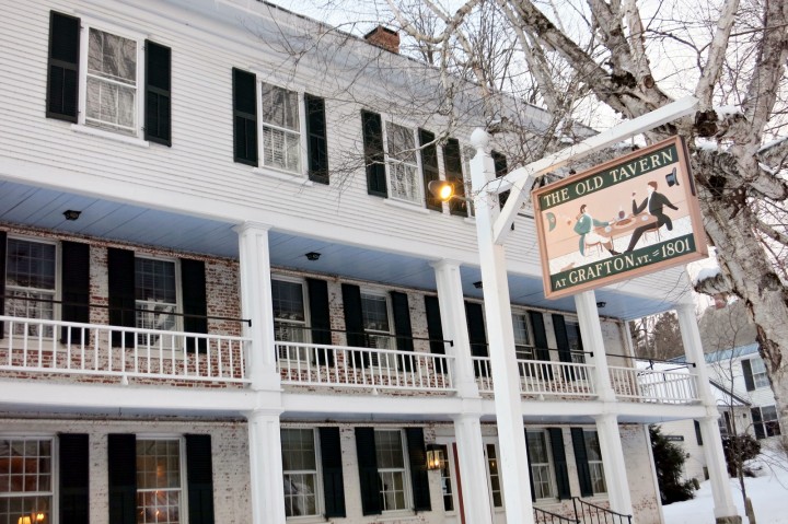 grafton inn vermont sign