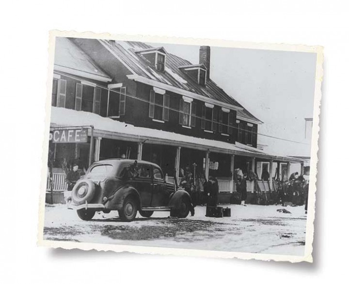 Welcoming visitors since 1833, Stowe’s Green Mountain Inn hosted many of Lowell Thomas’s radio broadcasts in the 1930s.