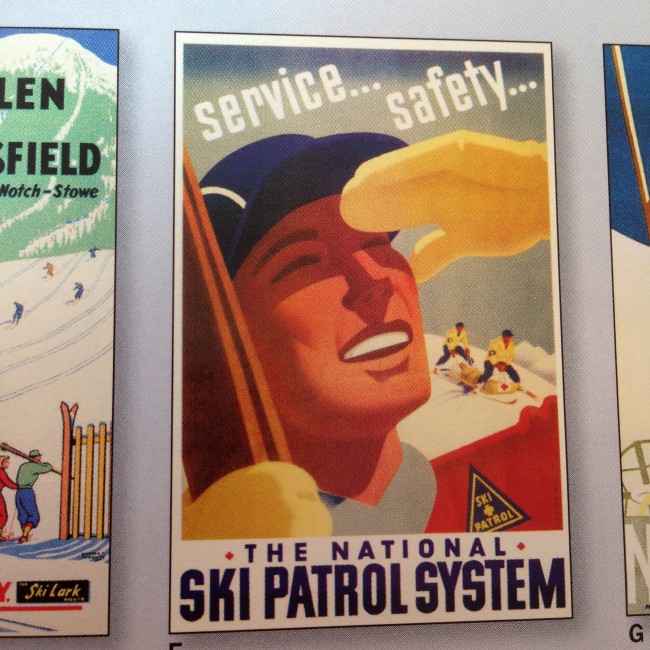 The museum includes one of the most beautiful collections of vintage ski posters to be found anywhere.