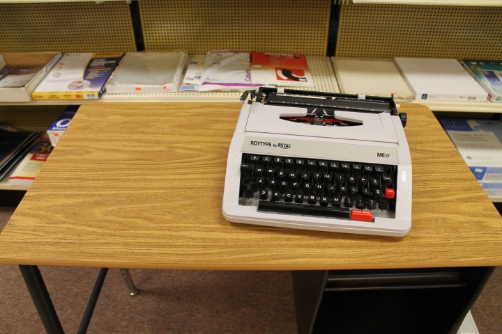 Wanda says the Royal Typewriter is a popular model 
