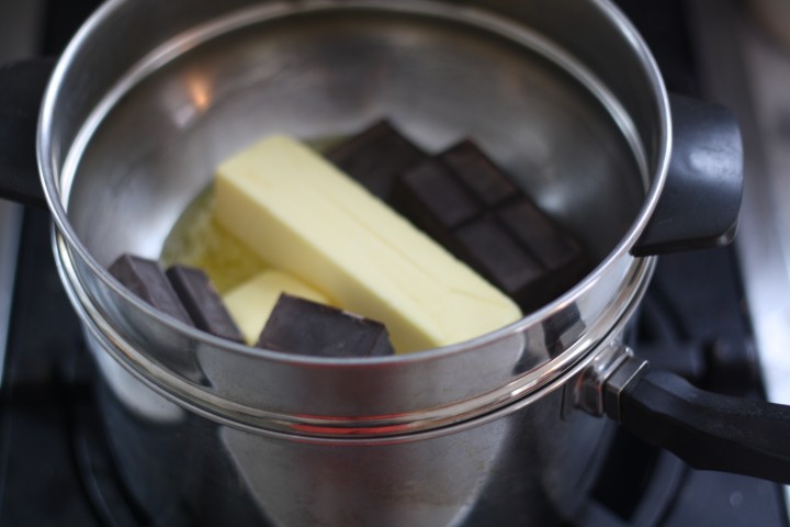 The double boiler setup