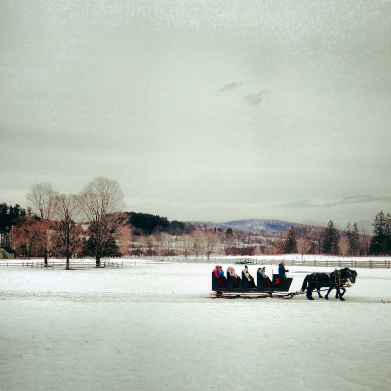 Woodstock, Vermont winter