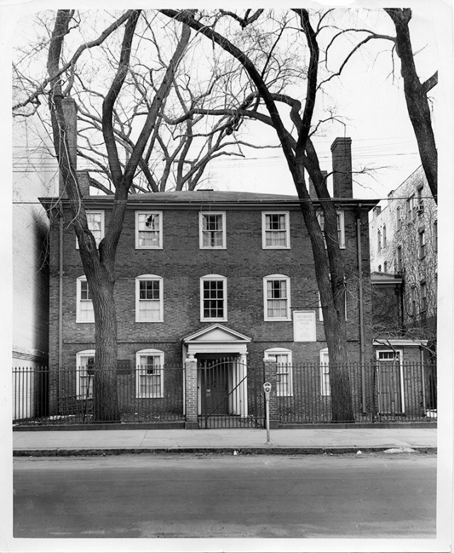 c. 1961, the Wadsworth–Longfellow House, built in 1785 for Henry’s grandparents.