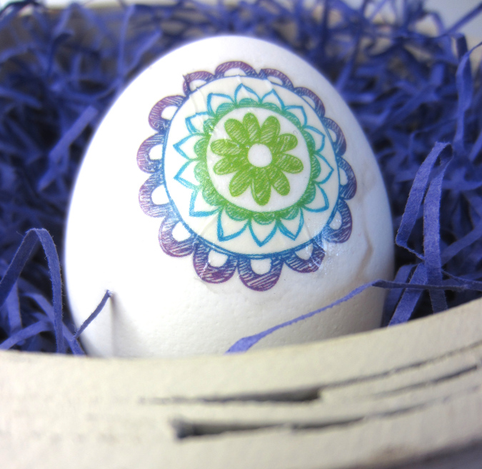 Tattooed Easter Egg
