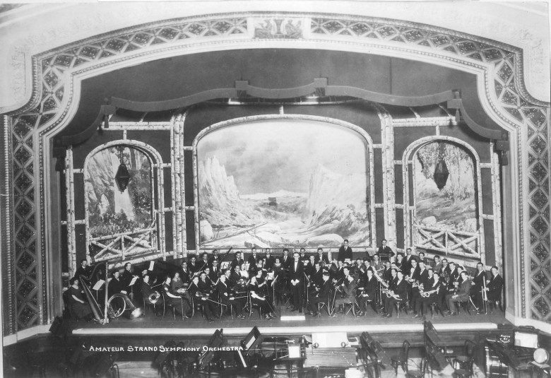 1924: Amateur Strand Symphony Orchestra: forerunner ensemble of PSO. Arthur Kendall, conductor.