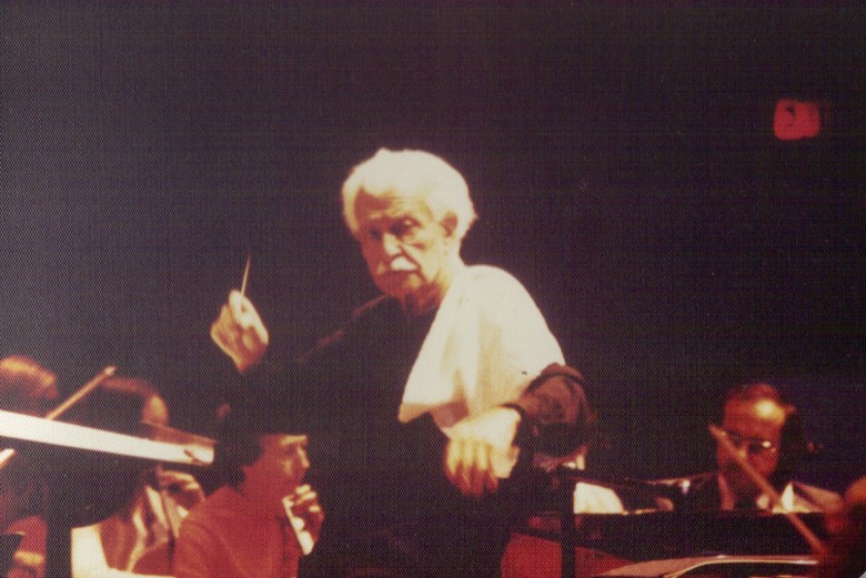 c. 1975: Arthur Fiedler conducting the PSO.