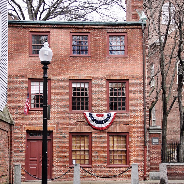 The 1712 Ebenezer Clough House in Boston's North End is one of the city's oldest surviving residences.