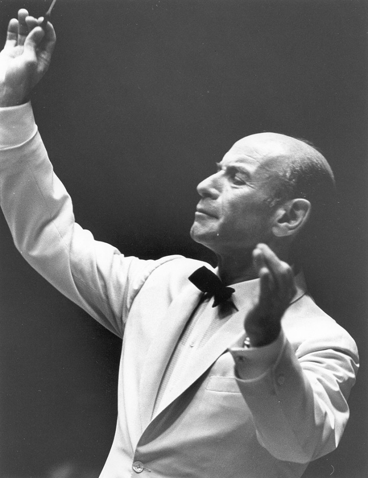 Austrian born composer Erich Leinsdorf led the BSO from 1962 until 1969.