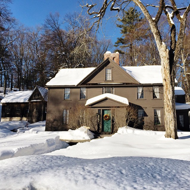 Louisa May Alcott's Orchard House in Concord, Massachusetts.