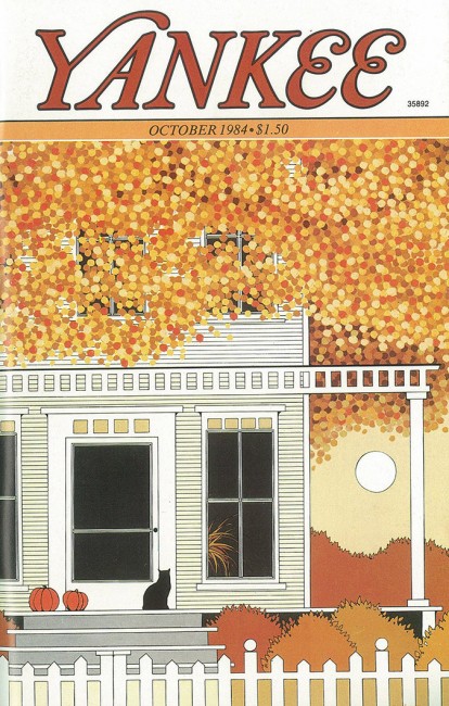 October 1984 | "Mystic Porch Series: With Molly," an acrylic painting by Carol Raab 