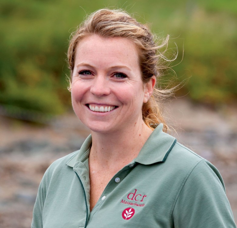 Jessica Renehan, park coordinator with the Commonwealth’s Department of Conservation & Recreation.