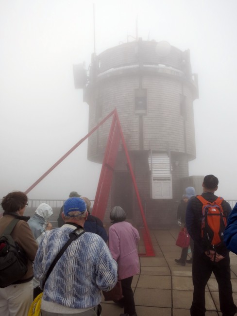 The Weather Tower at the Mount Washington Observatory. 