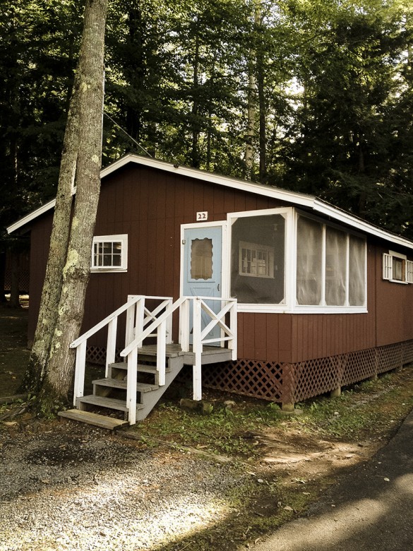 A classic 1940s cabin welcomes this year's new and returning campers.