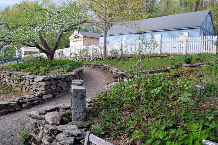 The Paul E. Rogers Herb Garden at Old Sturbridge Village