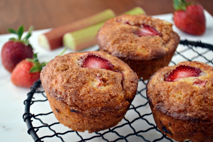 Strawberry-Rhubarb Muffins | Yankee Magazine