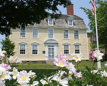 The John Paul Jones House in Portsmouth, NH. 