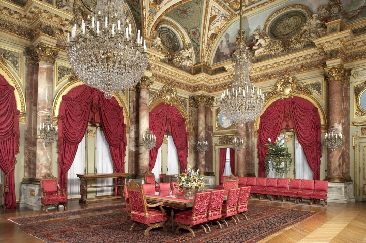 The dining room at The Breakers