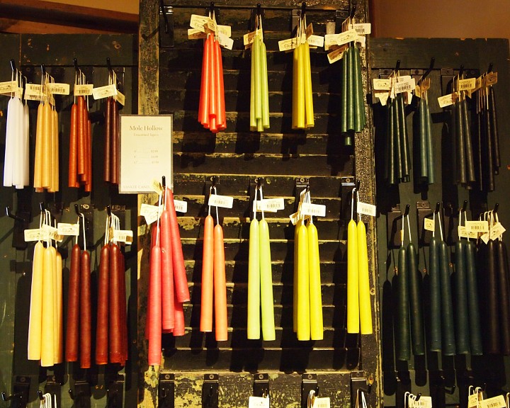 The Yankee Candle Village Store in South Deerfield, Massachusetts New