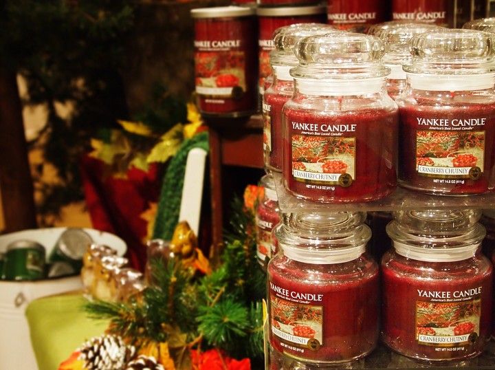 The Yankee Candle Village Store in South Deerfield, Massachusetts New England Today