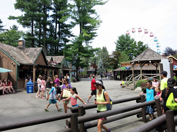 canobie lake park log flume ride