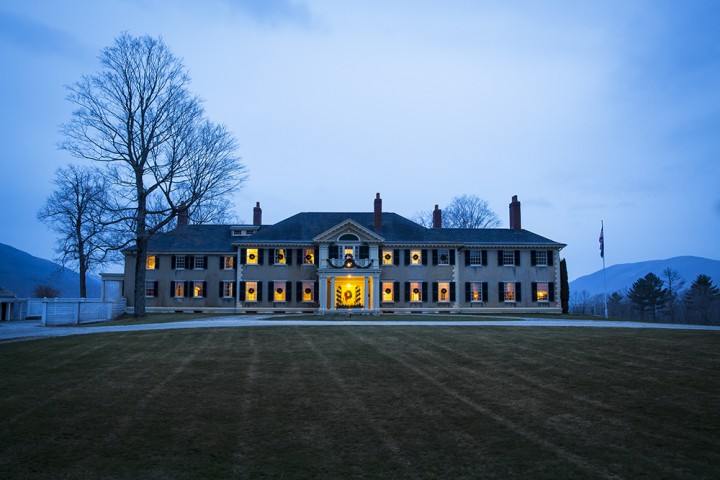 The Hildene Estate in Manchester Vermont is a classic georgian revival home, built for Robert Todd Lincoln and his family in the early 1900s.