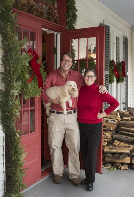 Owners Frank and Julia Haynes welcome guests at The Inn at Manchester.