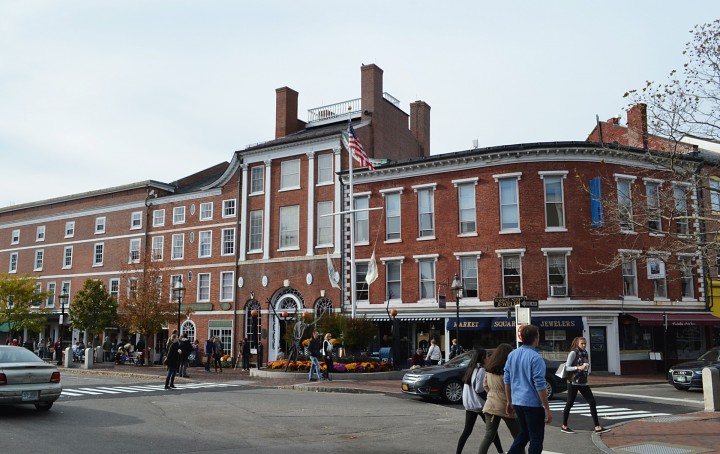 Fall Visit to Downtown Portsmouth, New Hampshire